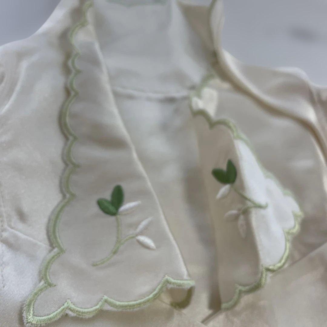 シ*ん様 Wacoal シルク パジャマ ホワイト　シルク　絹