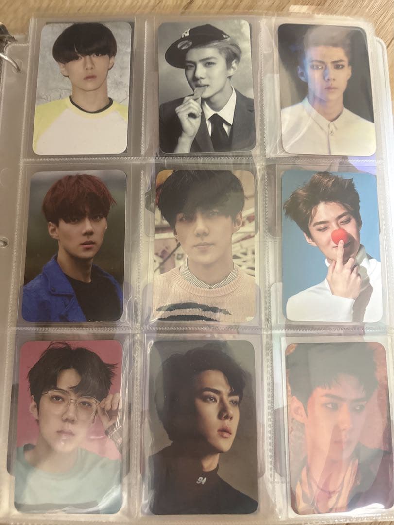 exo／セフン／10周年／トレカセット