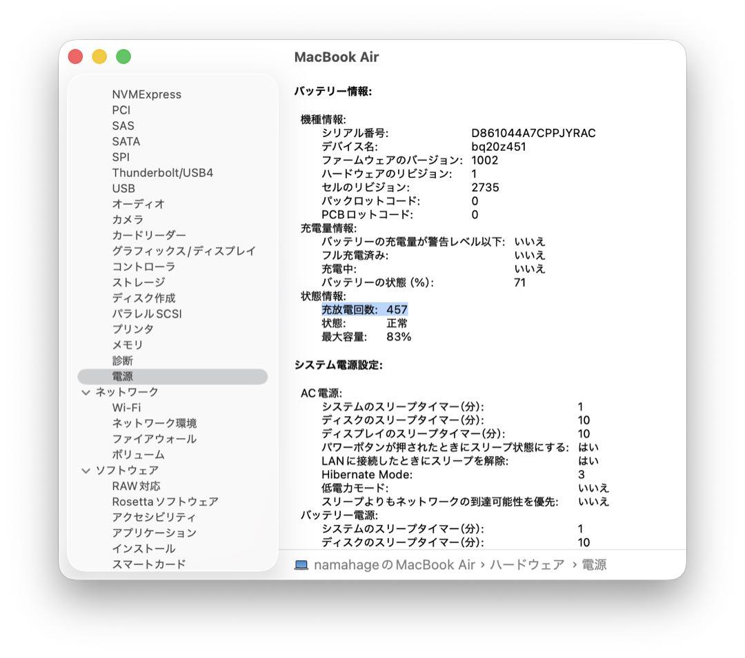 【Yu】MacBook Air M1 2020 16GBメモリ‼︎