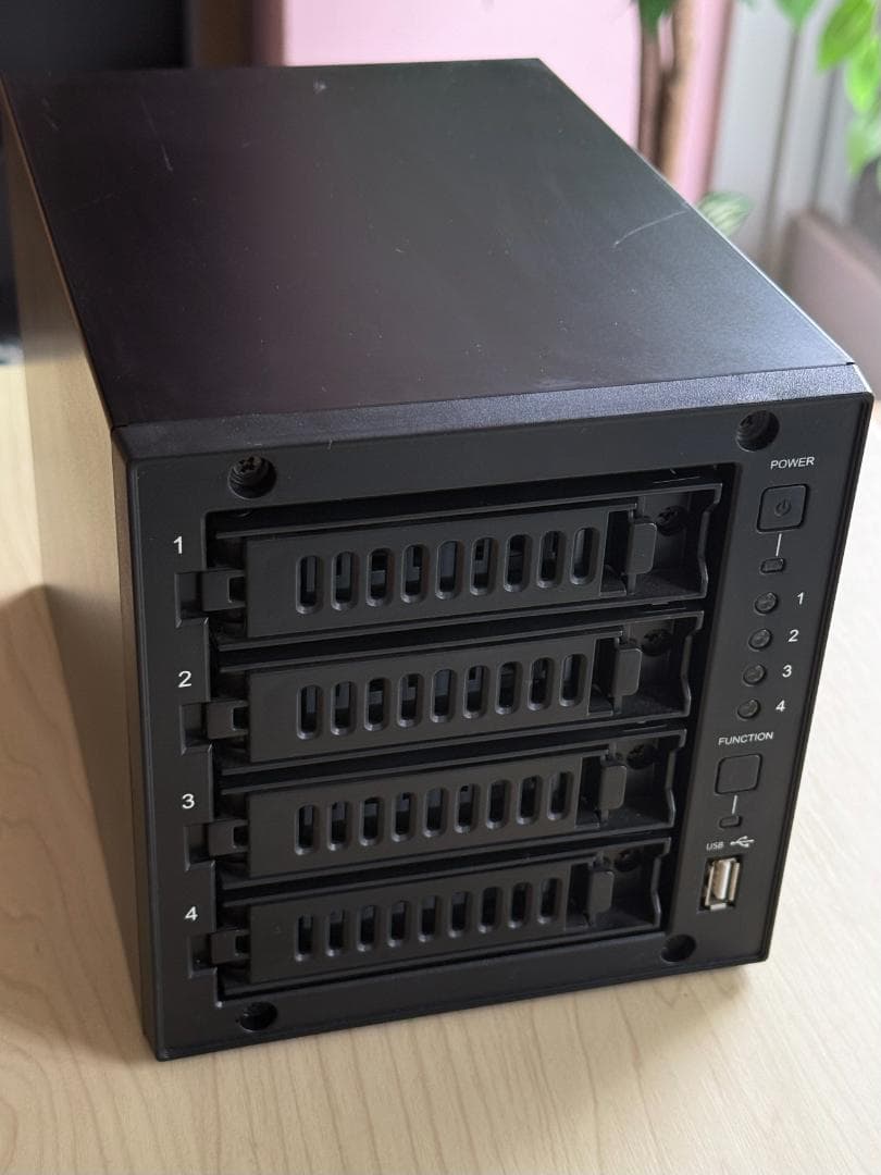 外付けハードディスク・ドライブ BUFFALO Link Station NAS LS-QVL