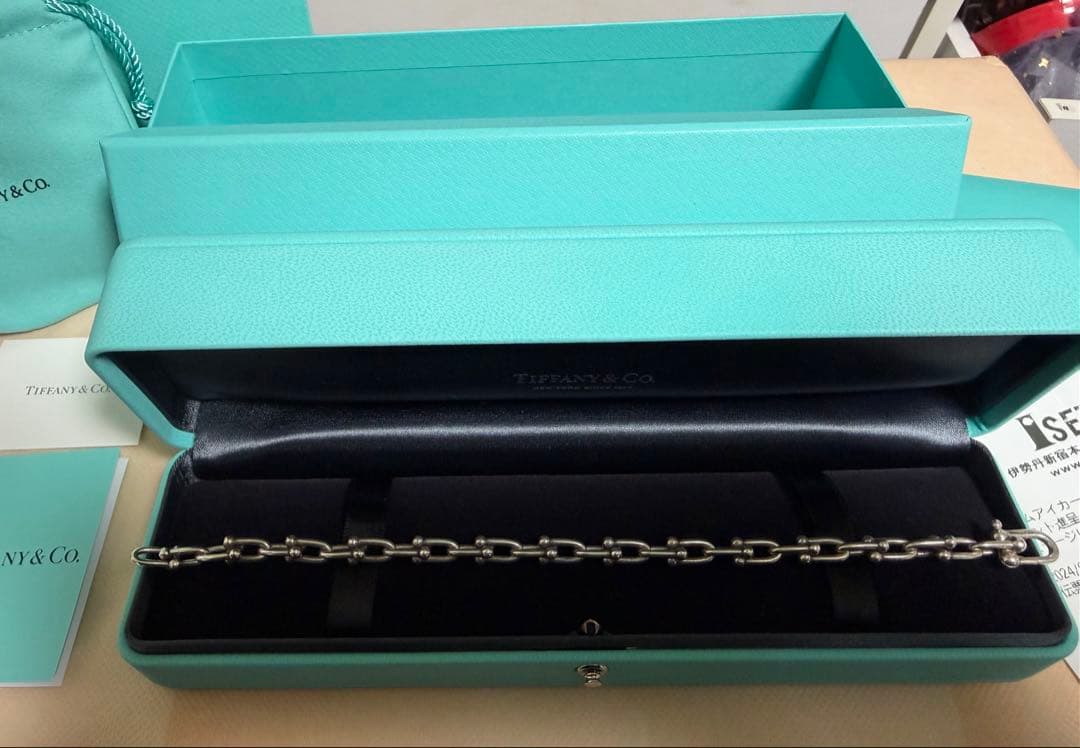 Tiffany & Co.ハードウェアスモールリンクブレスレット　ティファニー