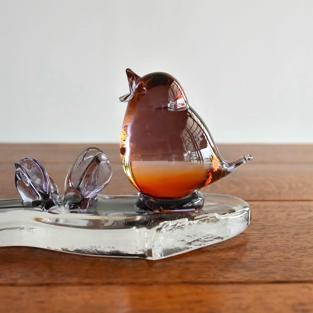 Murano Glass Bird Archimede Seguso ムラーノ