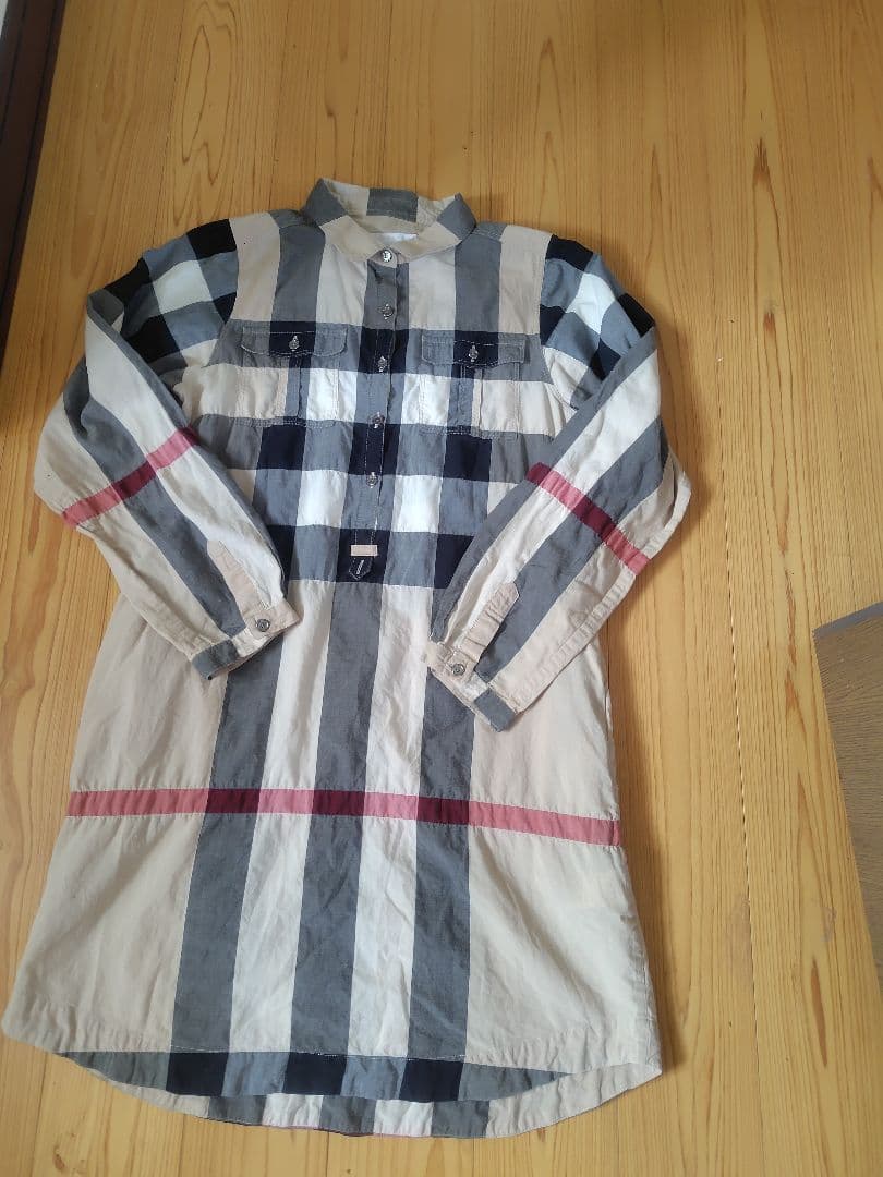 BURBERRY人気チェックワンピース 150
