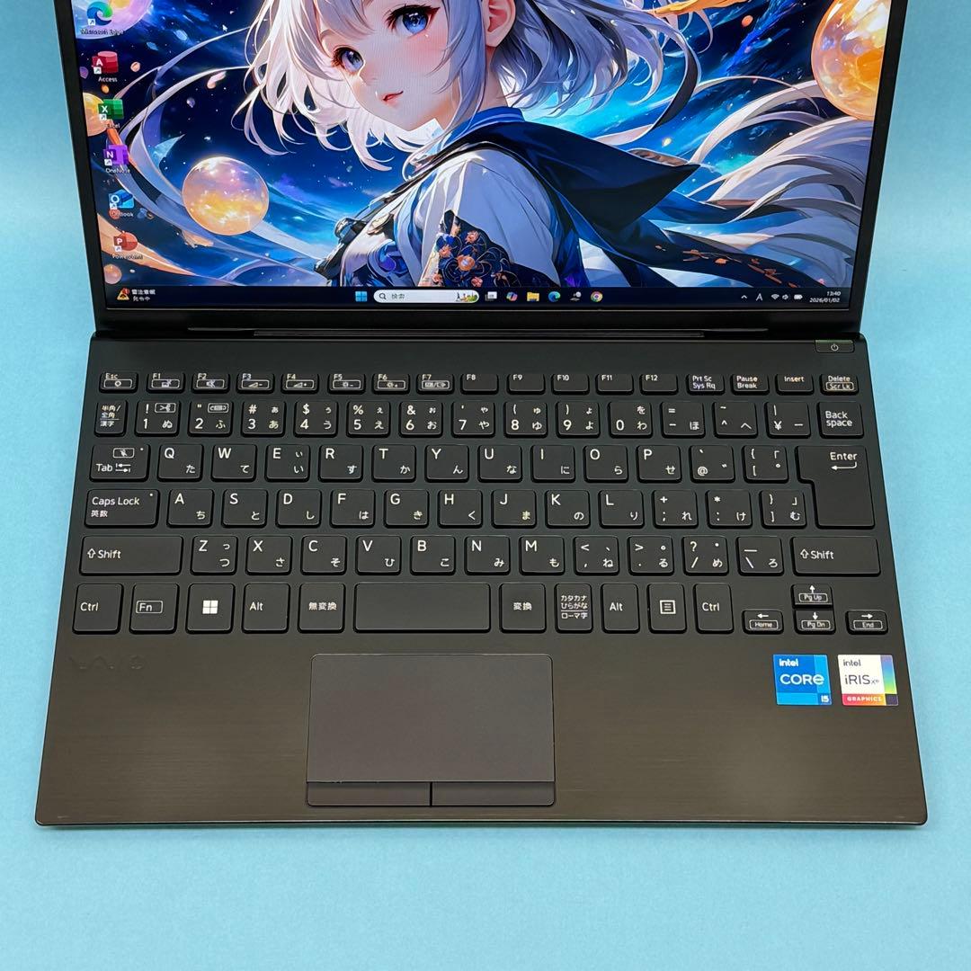 993美品 LTE対応 VAIO PJ i5 第13世代 16GB office