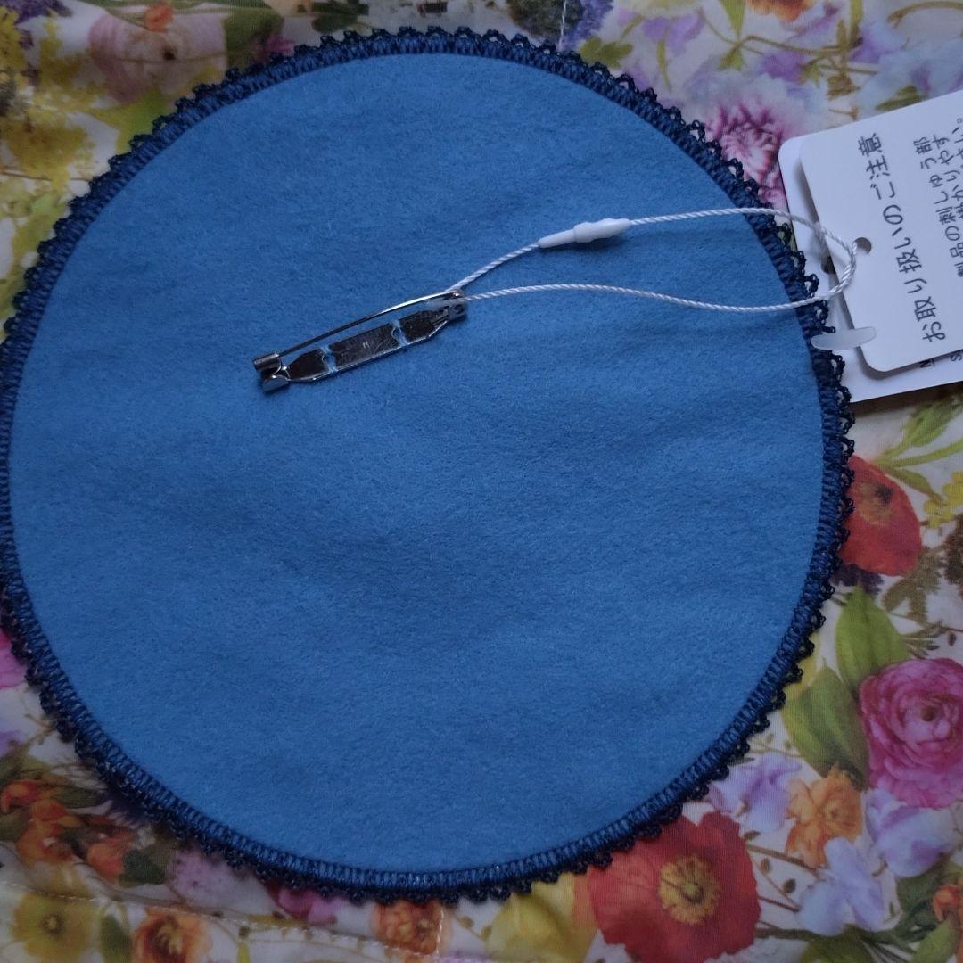 ピンクハウス　ハロウィーン ワンダーランド　ワッペンブローチ　キノコとうさぎ