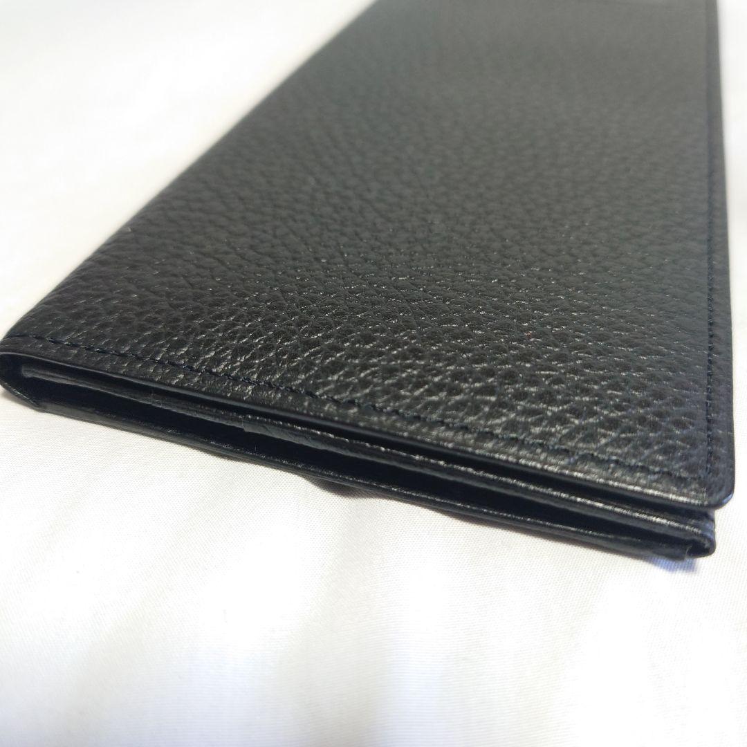 Burberry　ブラックレザー　長財布