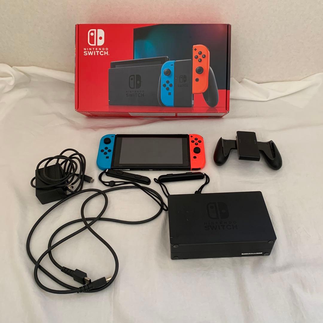 Nintendo Switch 本体 赤・青【完品】