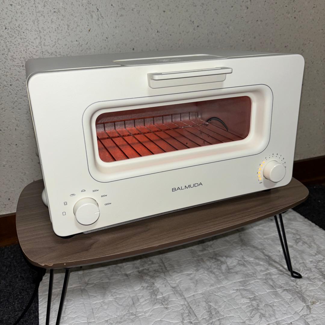 【2016年製】バルミューダ　スチームトースター　K01A-WS