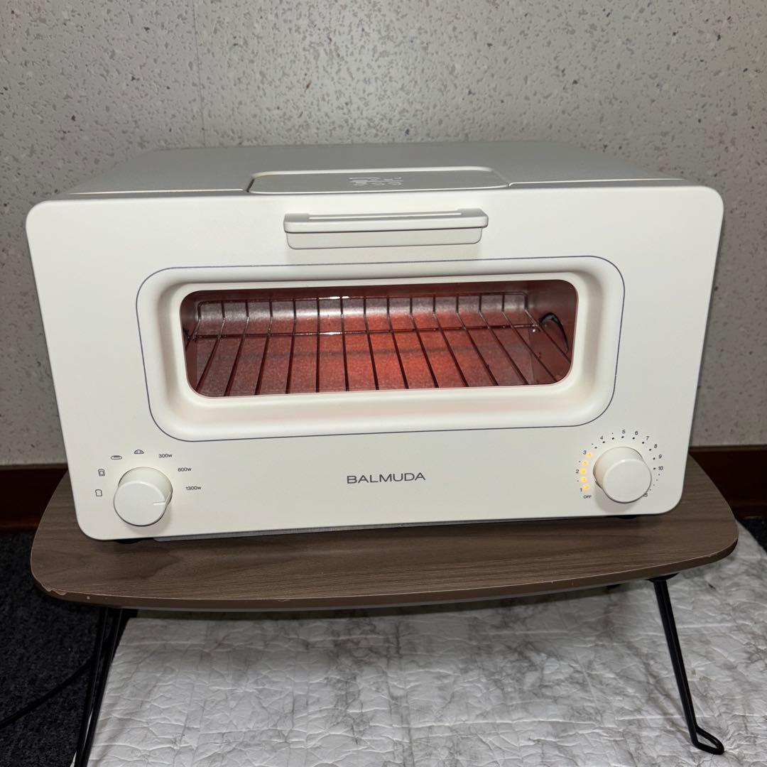 【2016年製】バルミューダ　スチームトースター　K01A-WS