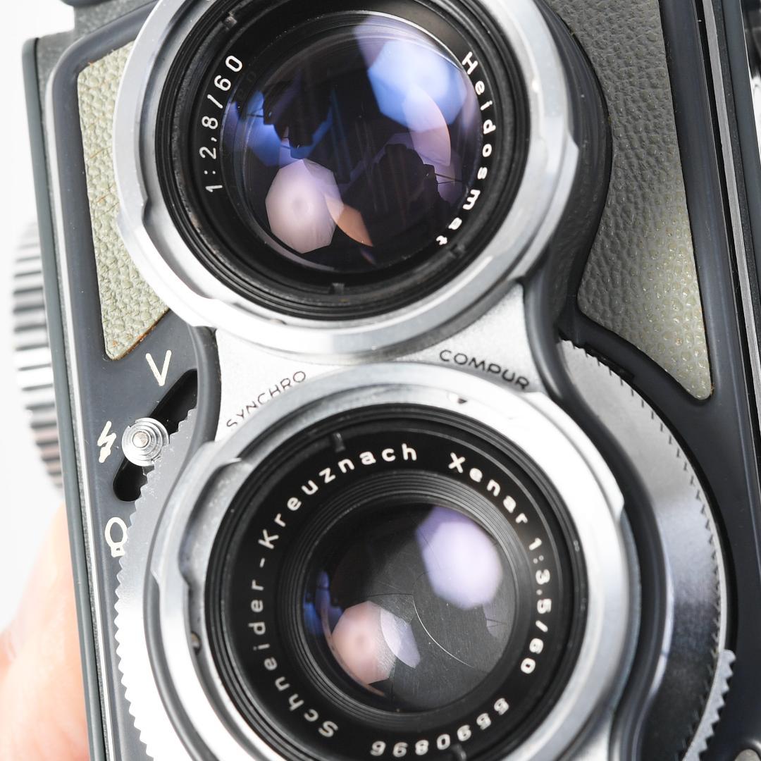 【オーバーホール済】ベビーローライフレックス グレー Rolleiflex