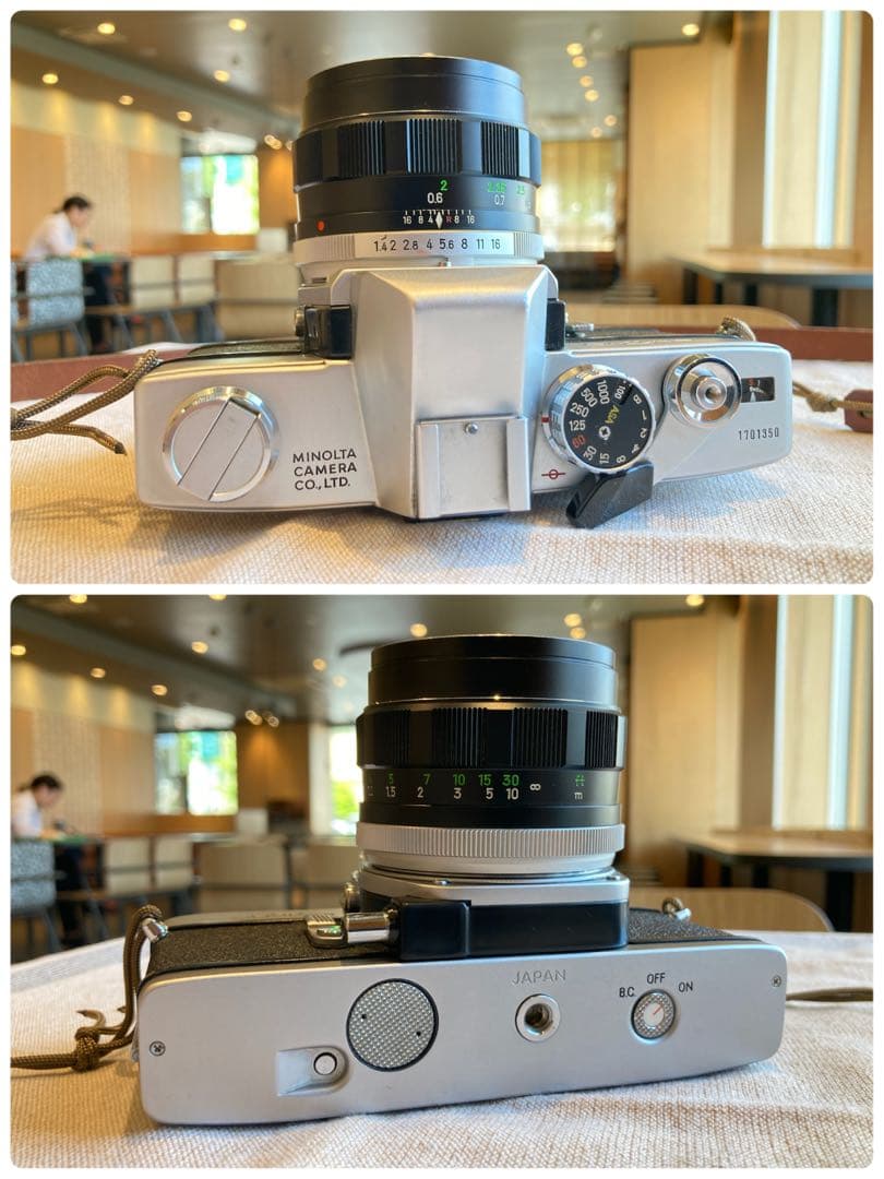 ★ミノルタsrt101★ロッコールf1.4 ★完動品＊美品＊初期保証＊作例多数