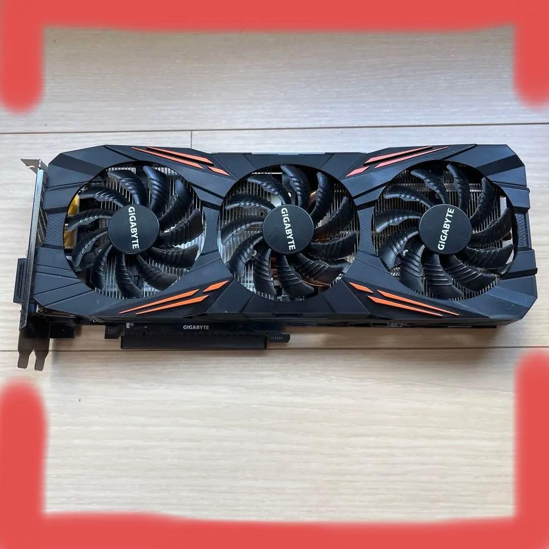 グラフィックボード・グラボ・ビデオカード GeForce GTX 1080 GV-N1080G1 GAMING-8GD