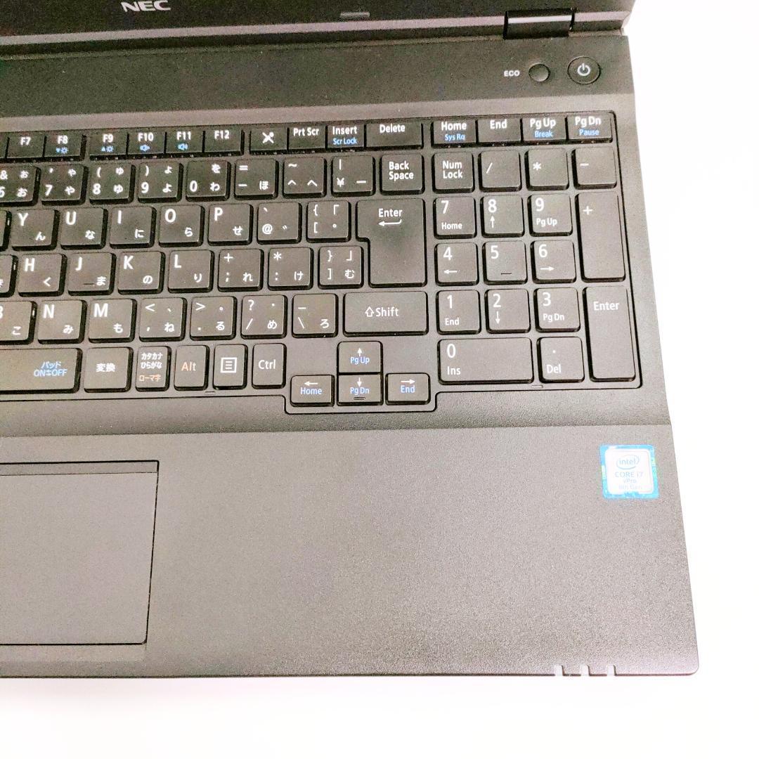 第8世代i7✨️Windows11/SSD/オフィス/NECノートパソコン/仕事