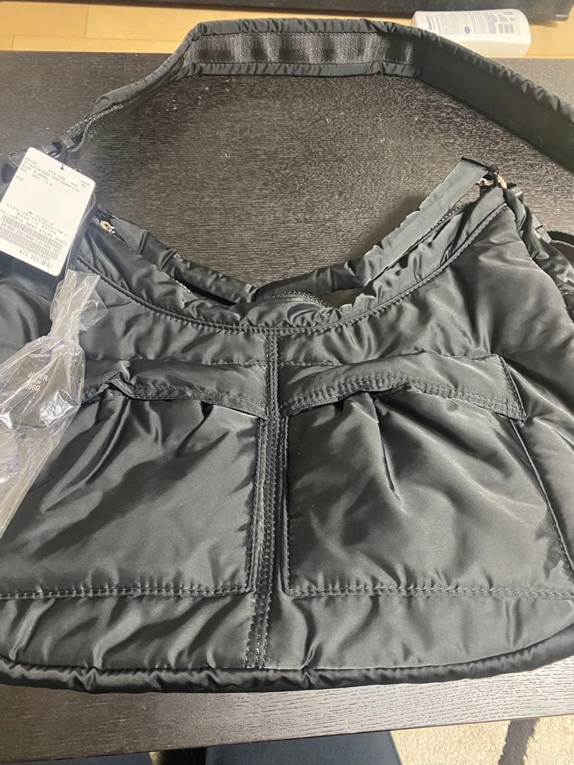 新品未使用/framework/ブラックショルダーバッグ/haru/ブラック