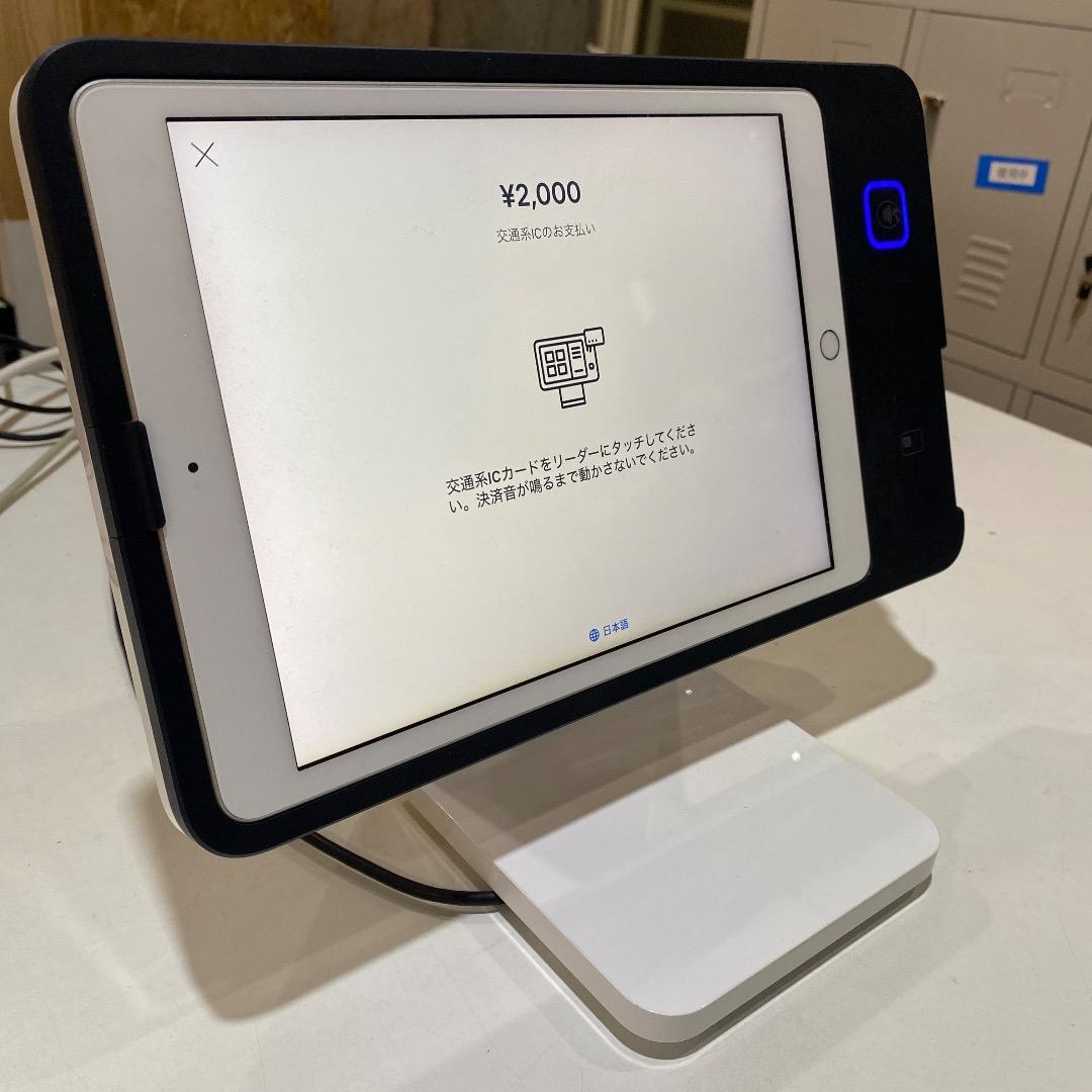 squareスタンド+mPOPレジ＆iPad・スキャナー・リーダー端末セット