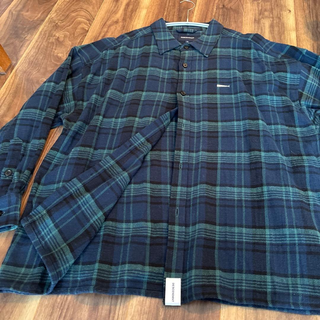 トップス DESCENDANT BASIN BLACKWATCH LS SHIRT M