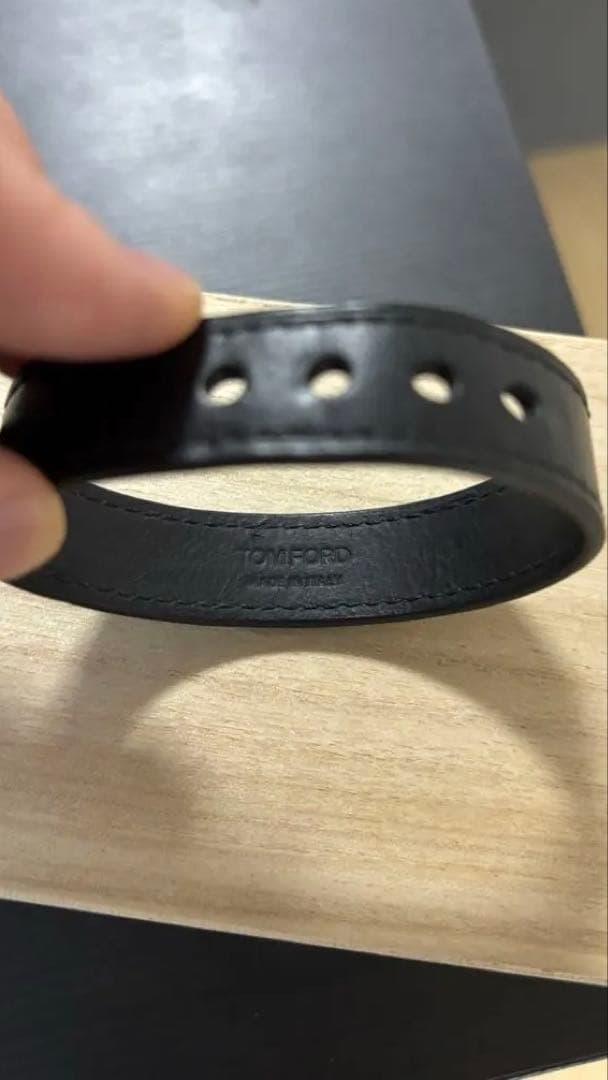 TOMFORD トムフォード レザーブレスレット