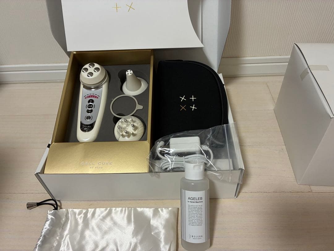 更に割引　多機能美顔器セット セルキュア4T PLUS ベレガ美顔器