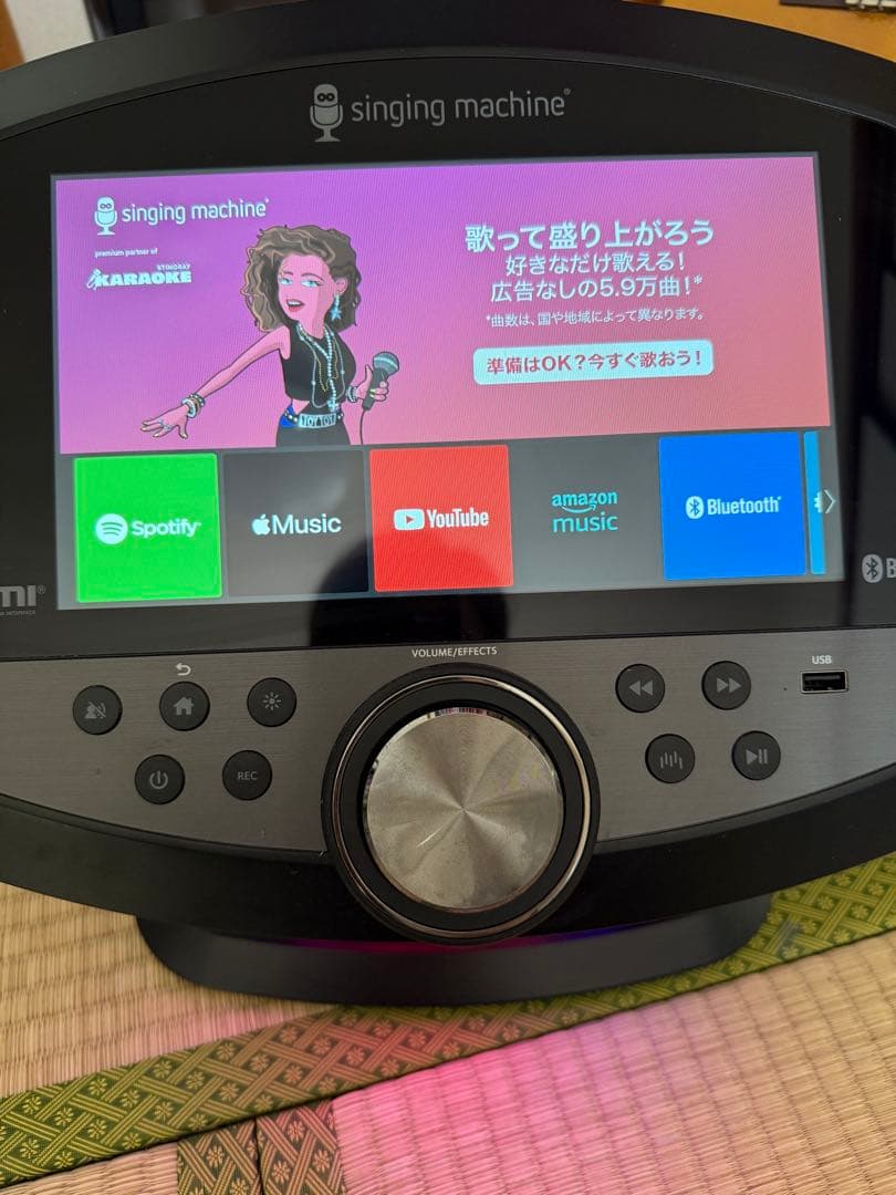 美品 Singing Machine カラオケマシン Karaoke