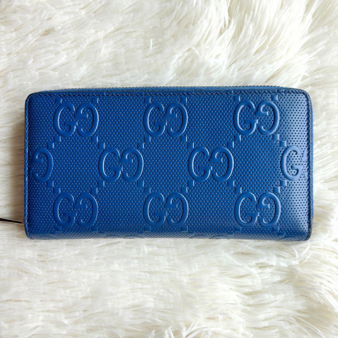 Nao( ＾ω＾ ) 様　GUCCI グッチ GG エンボス 型押し 長財布