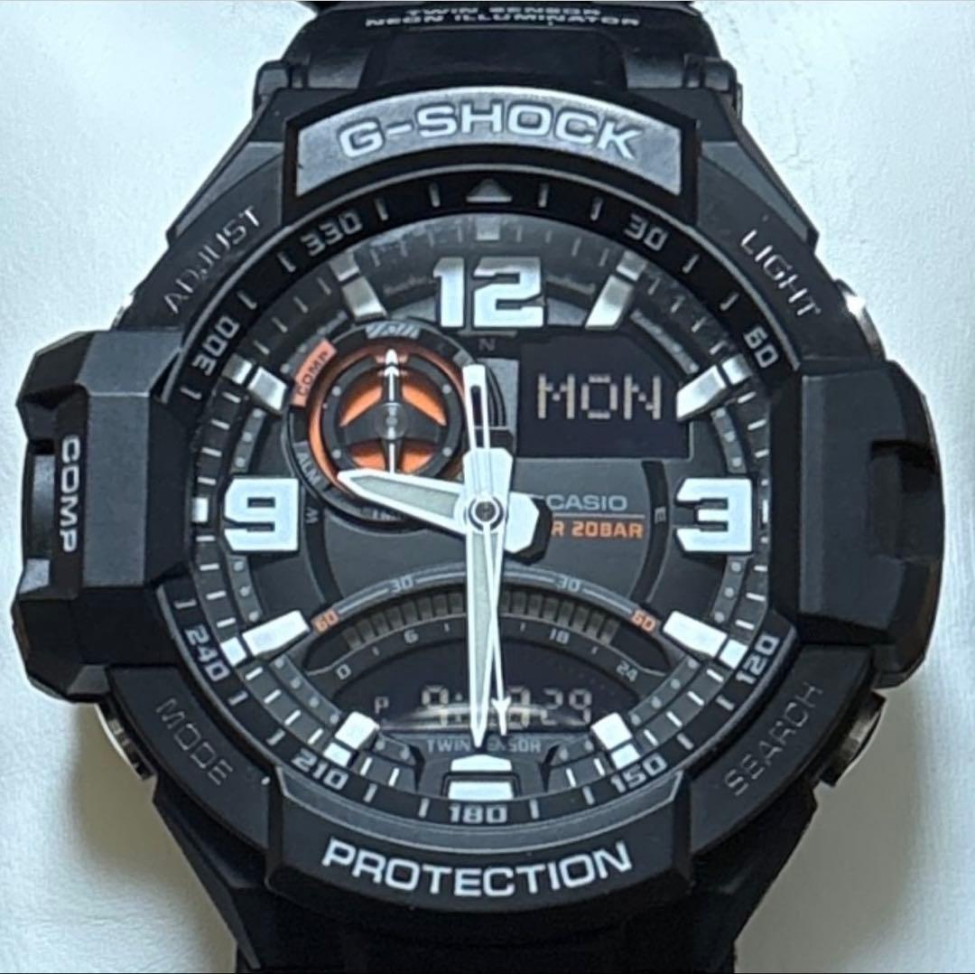 極美品★カシオ G-SHOCK SKY COCKPIT GA-1000-1AJF