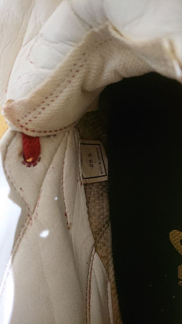 最終値下げasics スパイクシューズ 赤