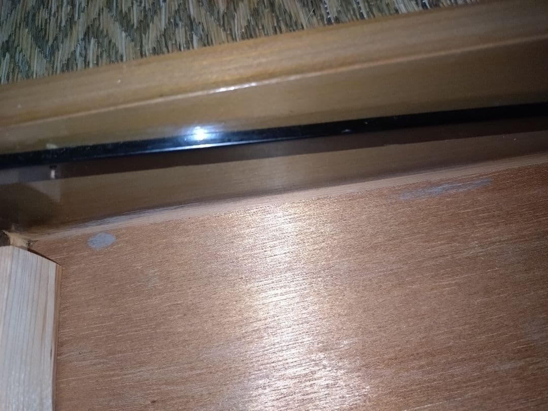 昭和　レトロ　木製ガラスケース　年代物　駄菓子ケース　コレクション　アクセサリー