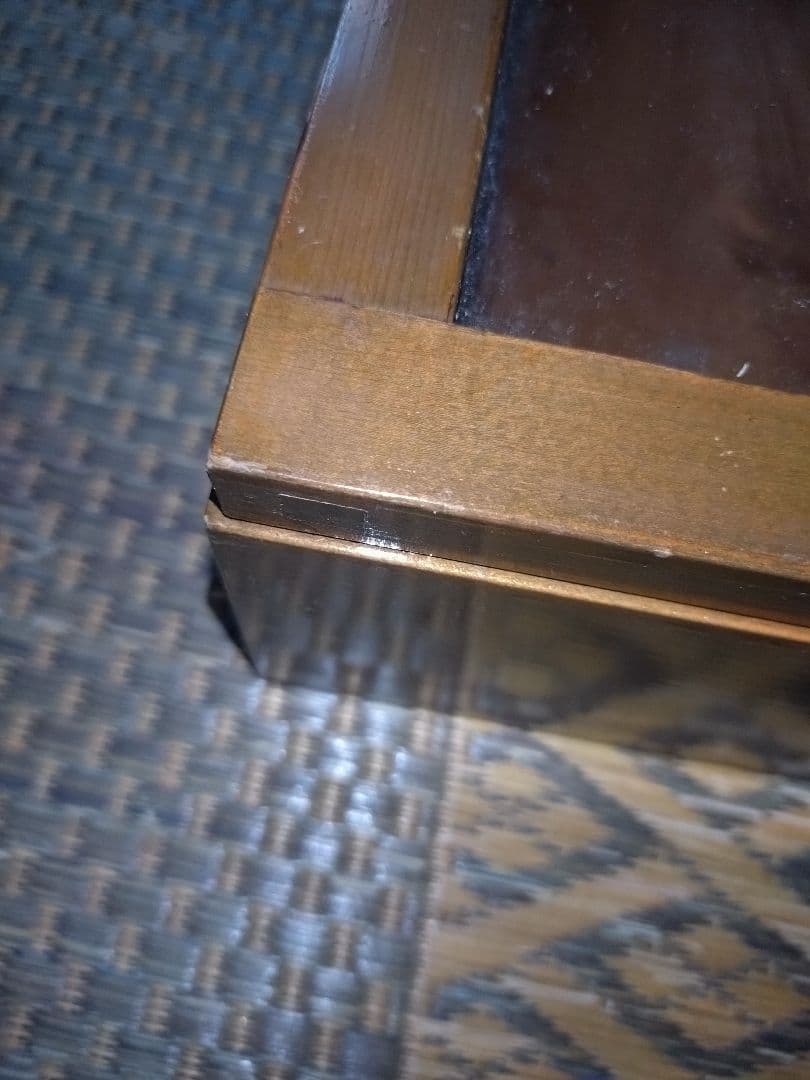 昭和　レトロ　木製ガラスケース　年代物　駄菓子ケース　コレクション　アクセサリー