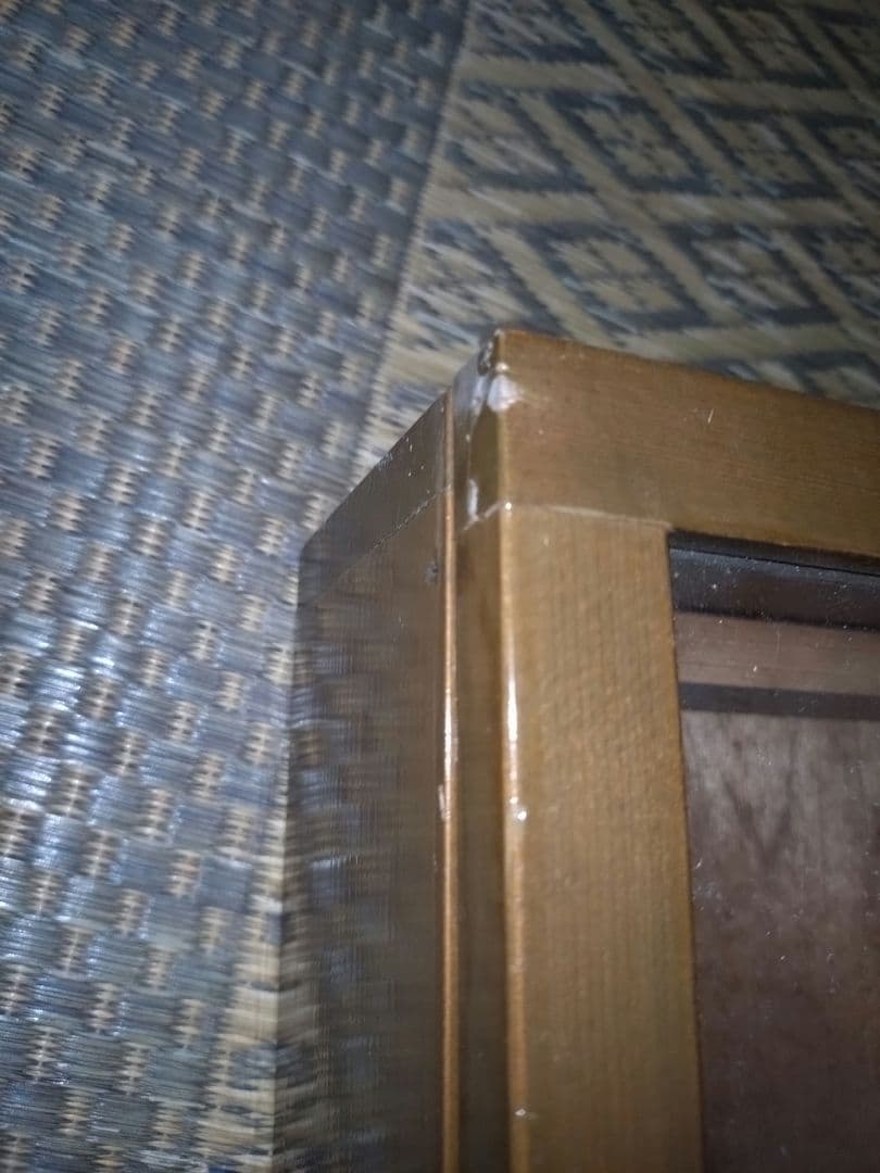 昭和　レトロ　木製ガラスケース　年代物　駄菓子ケース　コレクション　アクセサリー