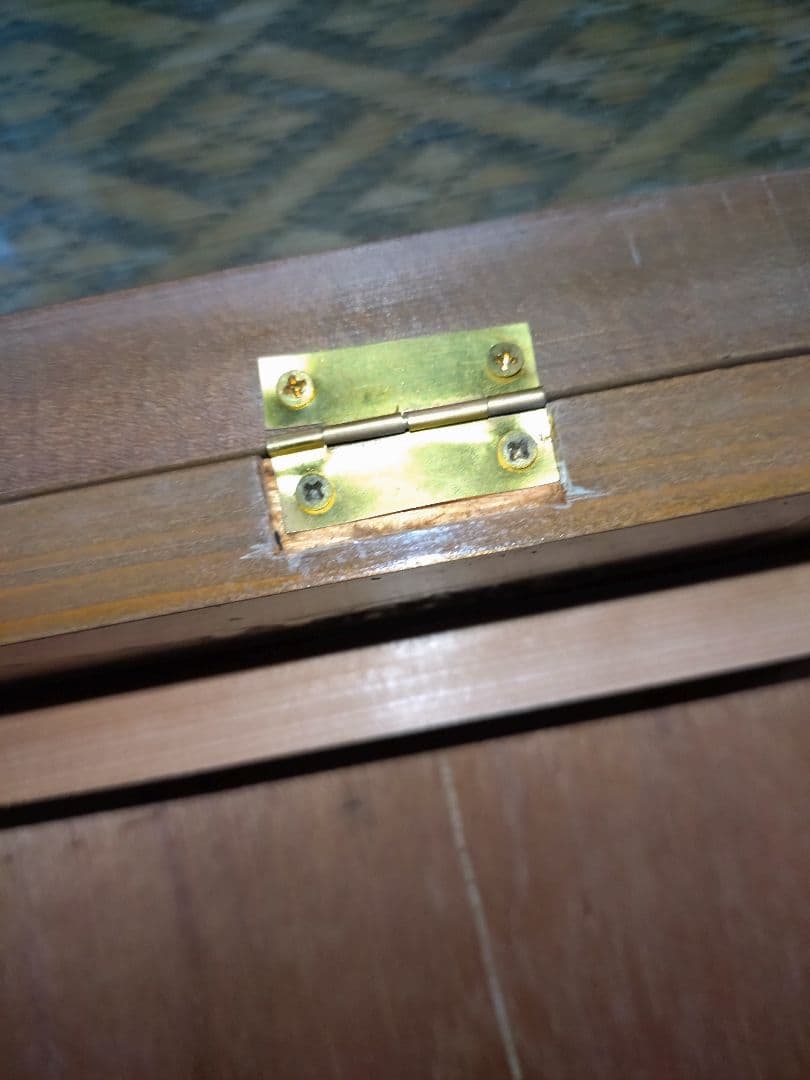 昭和　レトロ　木製ガラスケース　年代物　駄菓子ケース　コレクション　アクセサリー