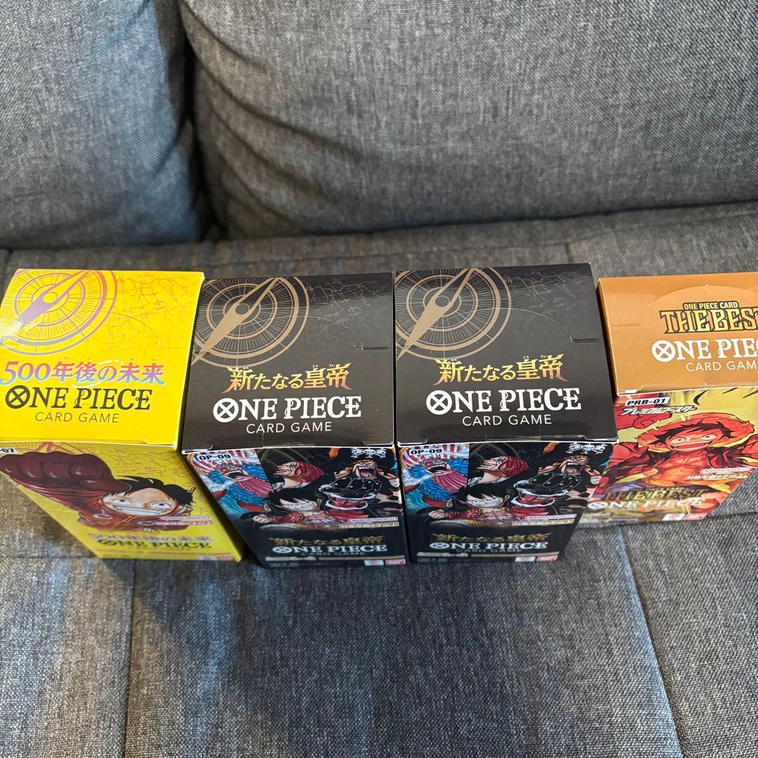 ONE PIECE カードゲーム 新品未開封テープ付きbox まとめ売り