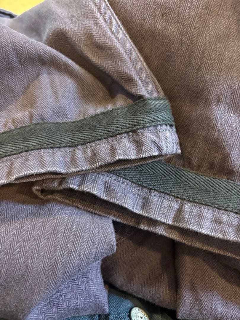 初期ナス紺 NAVAL DUNGAREE NIGEL CABOURN 50