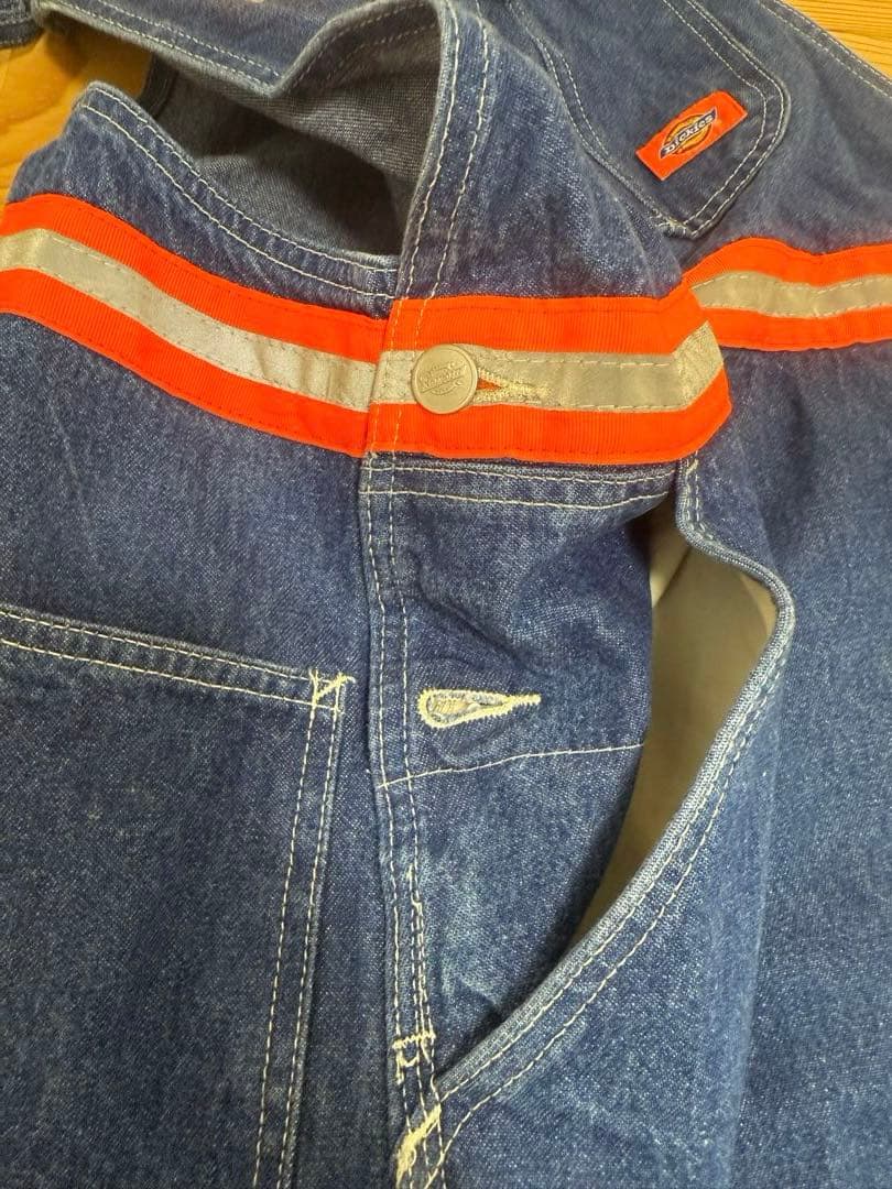 【レア】Dickies ディッキーズ オーバーオール リフレクター