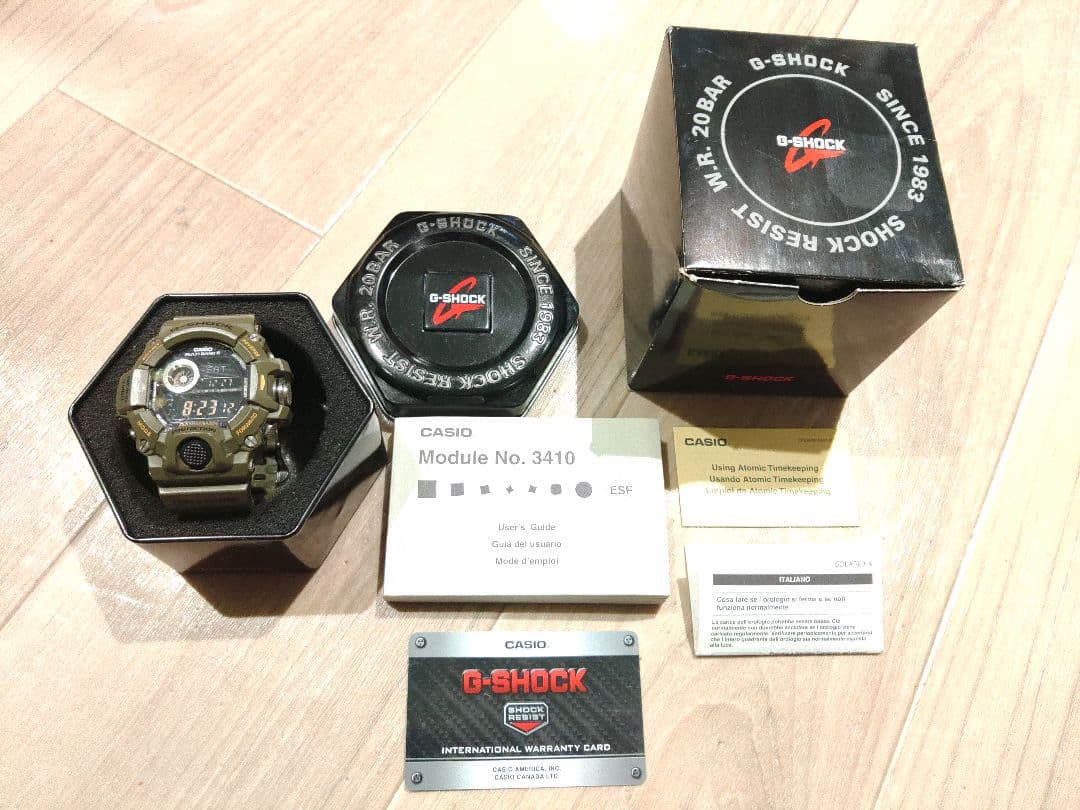 希少！北米逆輸入　G-SHOCK レンジマン GW-9400-3CR 反転液晶