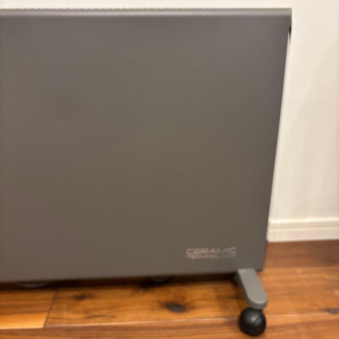 デロンギ コンベクターヒーター HXJ60L12 グレー セラミックヒーター