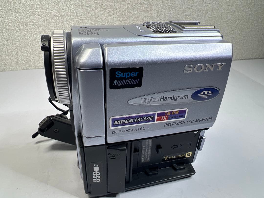 【美品】SONY ソニー ビデオカメラ DCR-PC9NTSC 未開封テープ付
