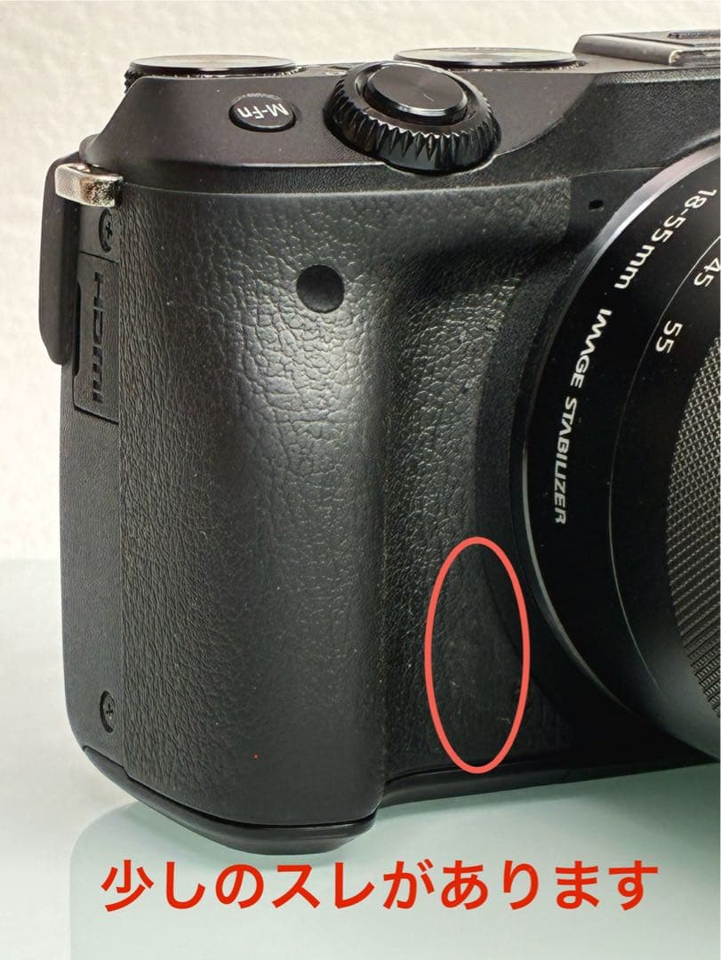 キャノン EOS M3 ミラーレス一眼 ダブルズームEVFキット・他付属品7点