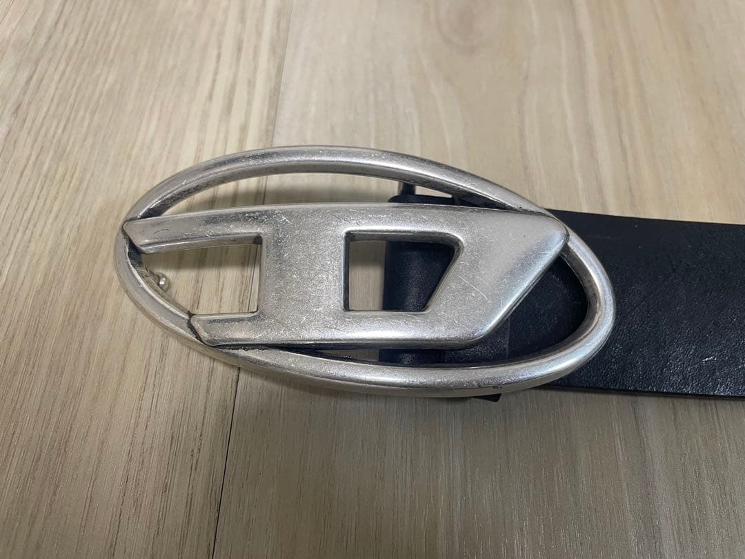 DIESEL シルバーバックルベルト 75/30