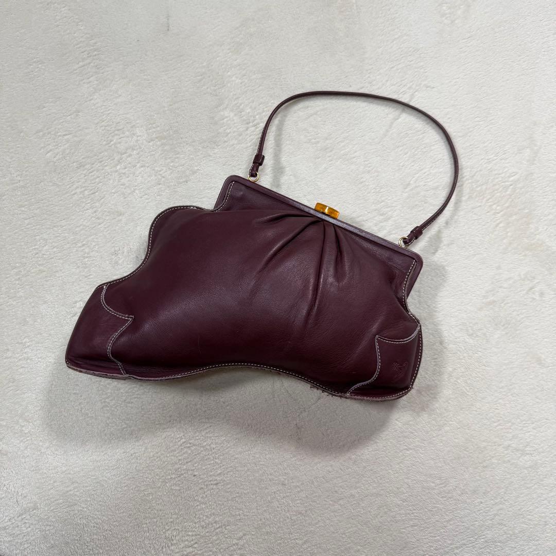 超希少 Vivienne Westwood オーブ 変形 がま口 サドルバッグ