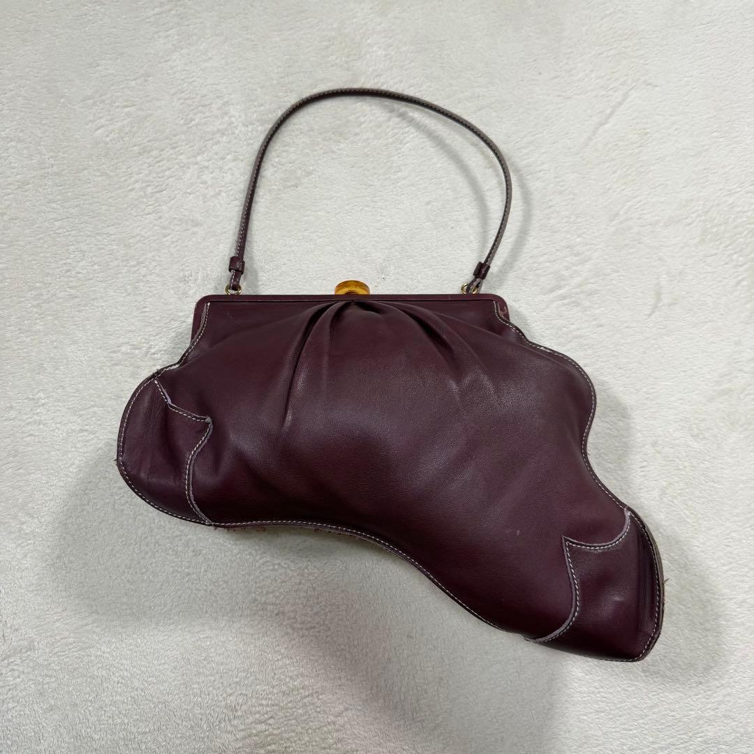 超希少 Vivienne Westwood オーブ 変形 がま口 サドルバッグ