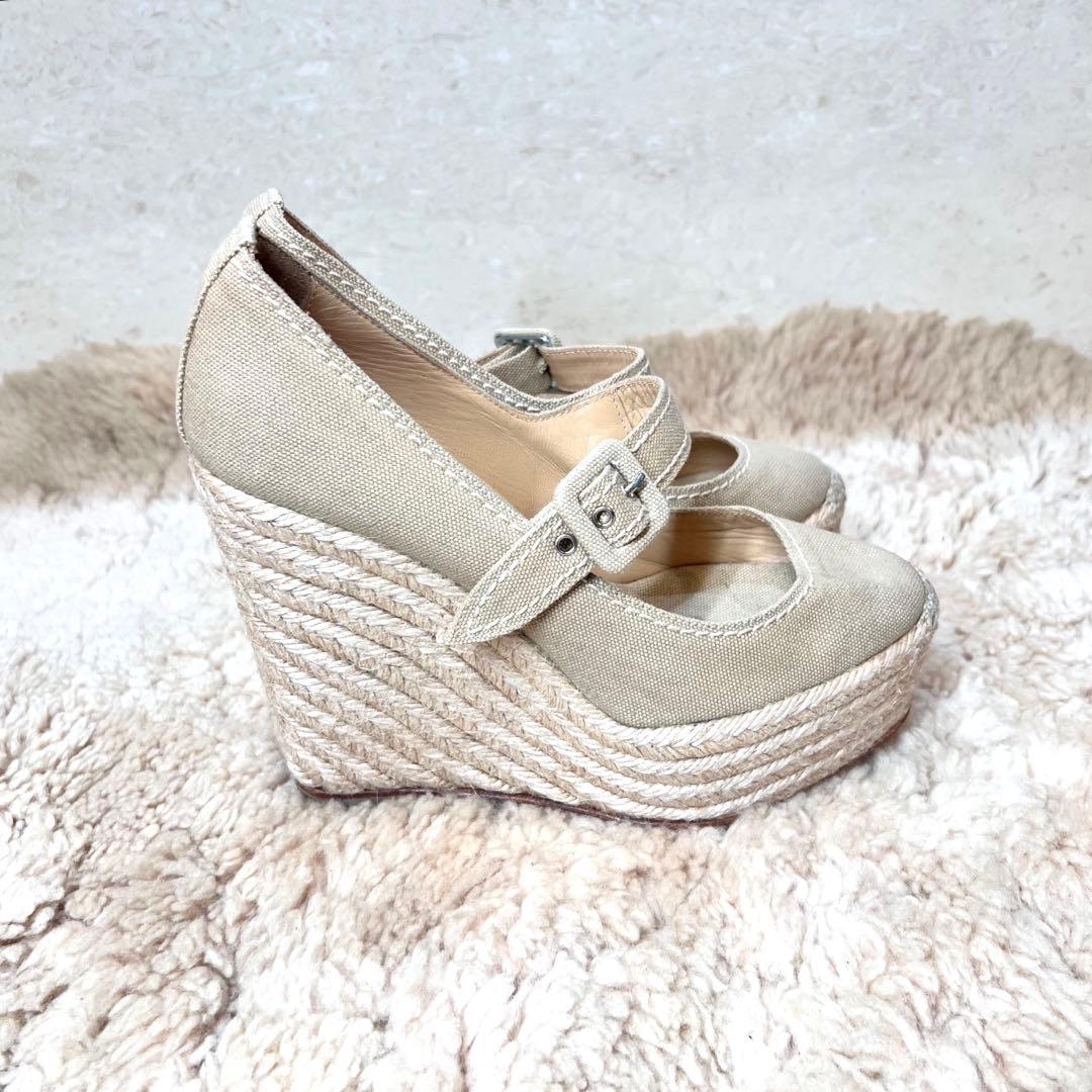 美品✨ クリスチャンルブタン ウエッジソール　36