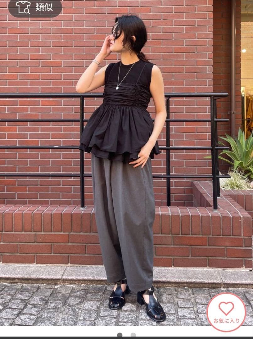 curensology レイヤードキャミソール