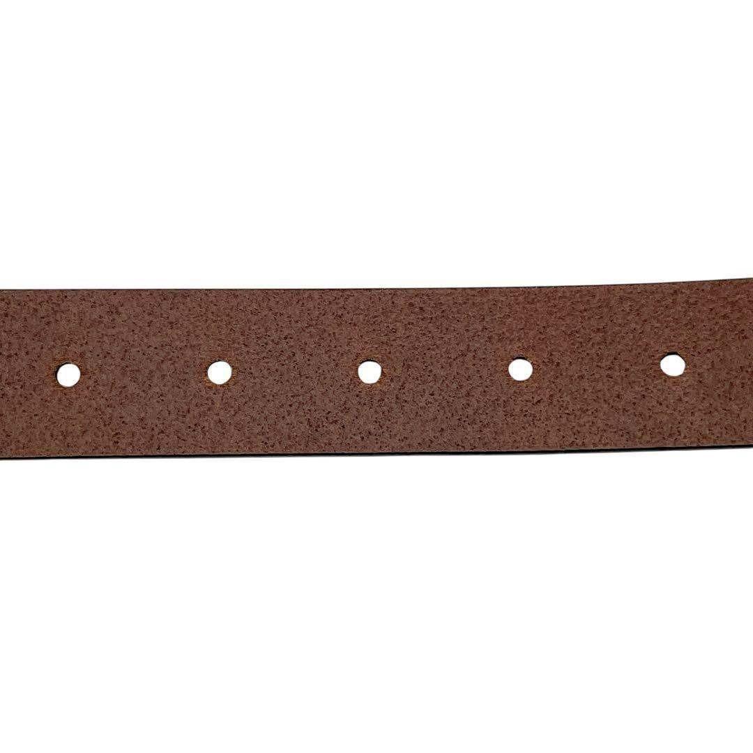 美品 ヴィヴィアンウエストウッド ベルト レザー 茶 ブラウン 銀 ユニセックス