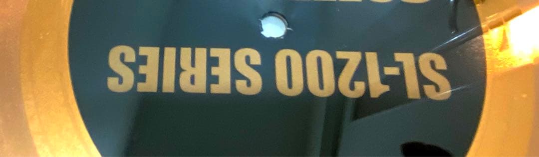 Technics SL-1200 35周年記念ゴールドディスク 元箱ブックレット