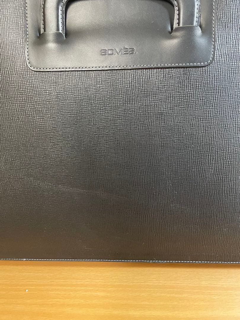★SOMES 　SADDLE ソメスサドル 　レザー ビジネスバッグ 黒