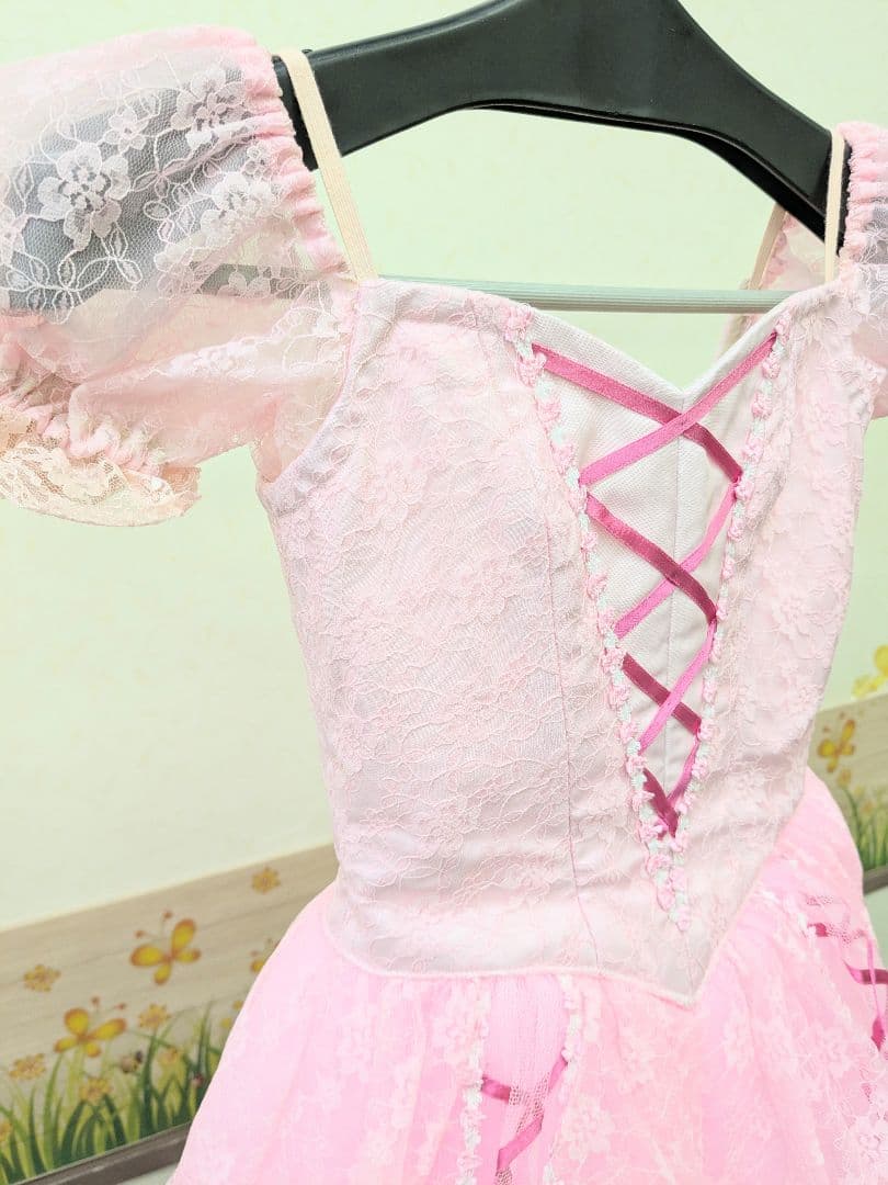 バレエ衣裳/ジュニア 3色11着セット　頭飾り(9セット)付き