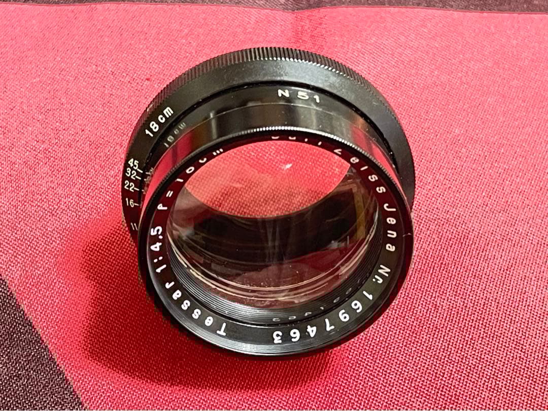 レンズ(単焦点) Carl Zeiss Jena Tessar 180mm f/4.5