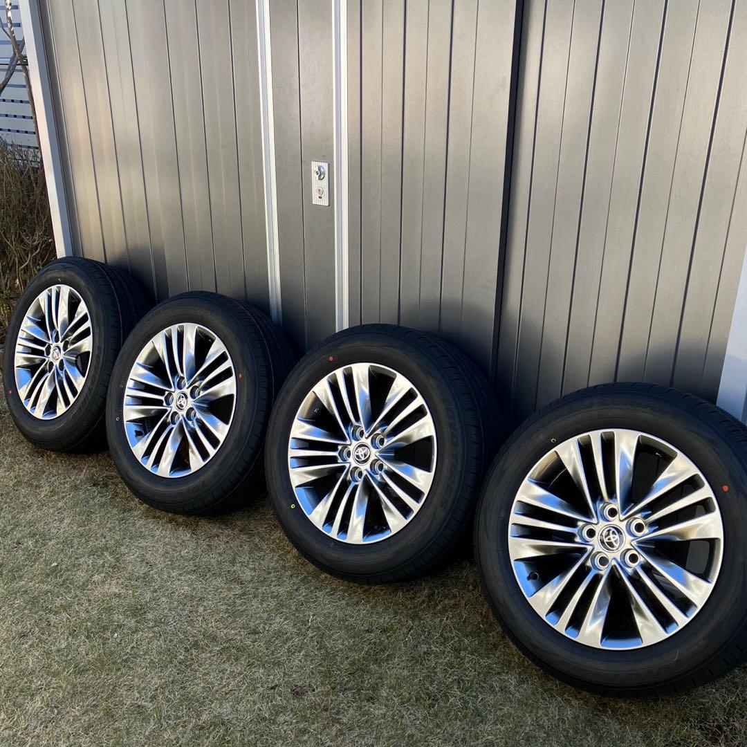 elradiall新車外し　40アルファード　Z 純正タイヤホイール