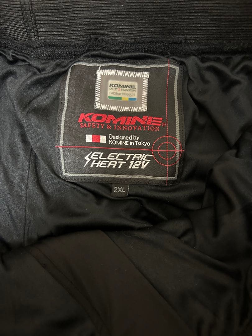 コミネ 電熱ウェア インナーパンツ12V サイズ：2XL