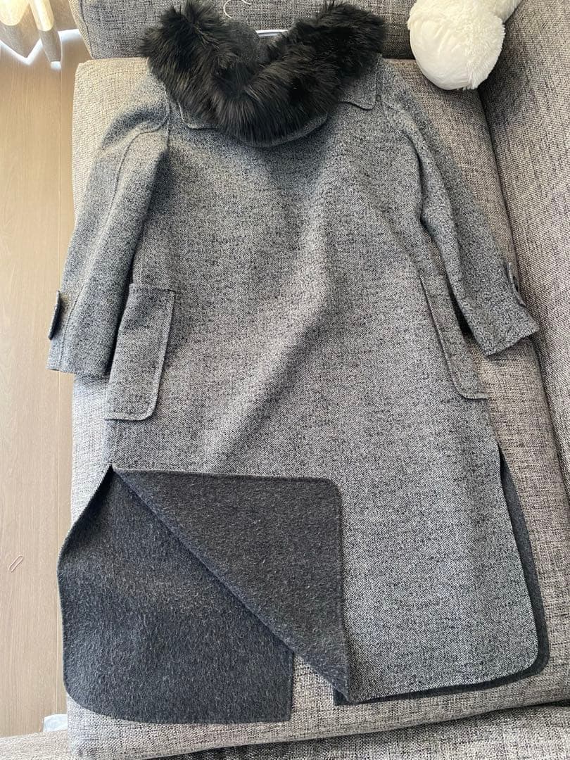 グレースコンチネンタル　ダイアグラム リバーダッフルコート　36